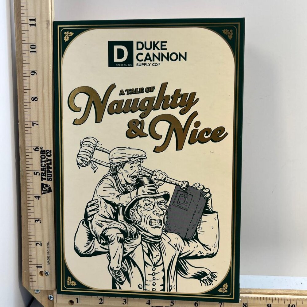 Duke Cannon Holiday Soap Gift Set Lump of Coal Sawtooth Bourbon Midnight Swim